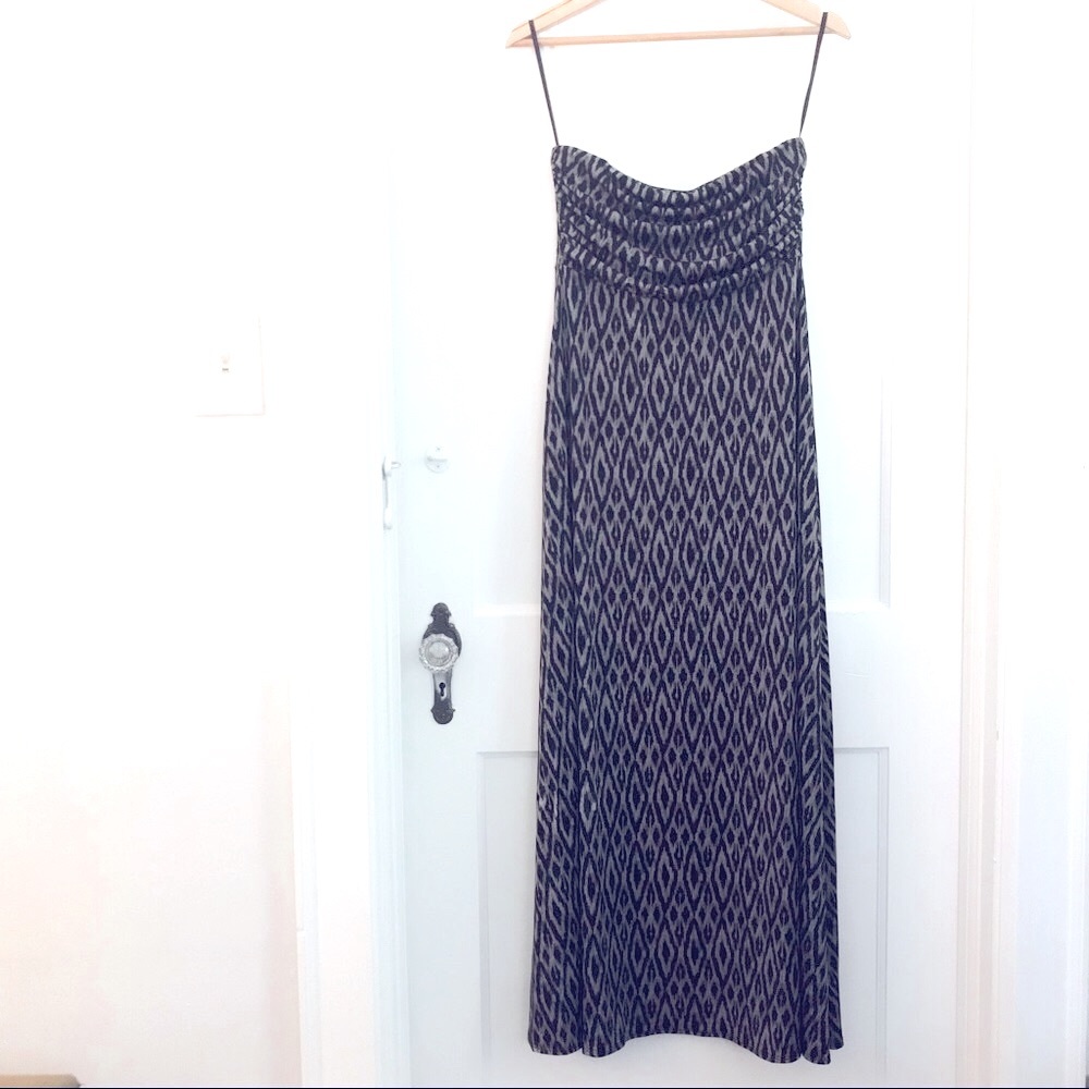Strapless Banana Republic dress